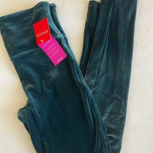 SPANX velvet leggings